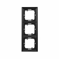 Ra - 3/Op Rama tripla negru mat OPAL