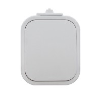 Выключатель проходной проходной накладной IP54 WNT-5B2 Белый ABEX 