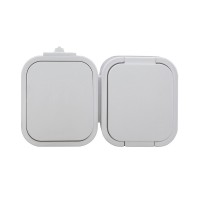 Priza + Intrerupator aplicat orizontal IP54 GWN-17B2 Alb  ABEX