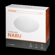 841408/CL/2XE27-8 Plafon NABU 2xE27 Rotund alb opal 320mm  