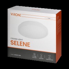 841422/CL/2XE27-10/W Plafon SELENE 2xE27 IP54 Rotund alb opal 300mm  
