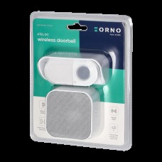 844881/OR-DB-KA-171/W Gong fara fir ATEL  DC wireless, 150m, alb, clap.IP55 