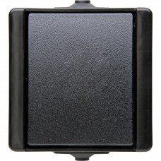 5406.0500.6 PROAQUA Выключатель проходной, черный, IP44