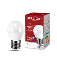 Лампа светодиодная G45 7W/4000K 560lm E27 BELLIGHT
